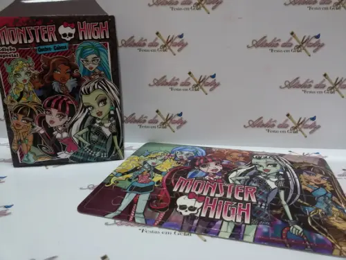 Quebra Cabeça c/ cx - Monster High