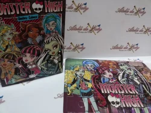 Quebra Cabeça c/ cx - Monster High
