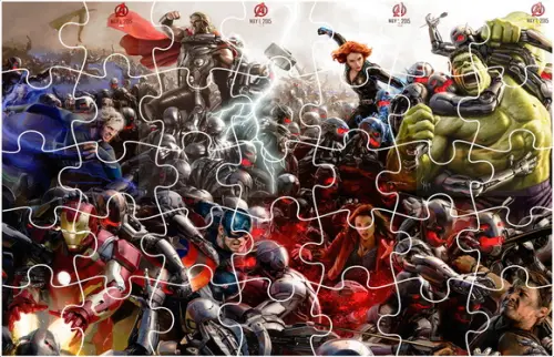 Quebra Cabeça - Vingadores