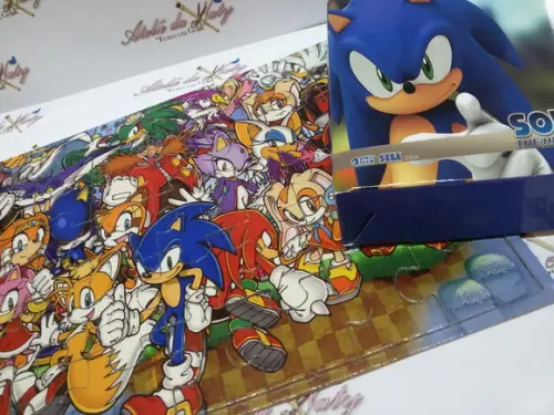 Quebra Cabeça c/ cx - Sonic
