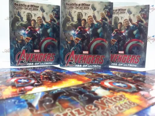 Quebra Cabeça c/ cx - Vingadores