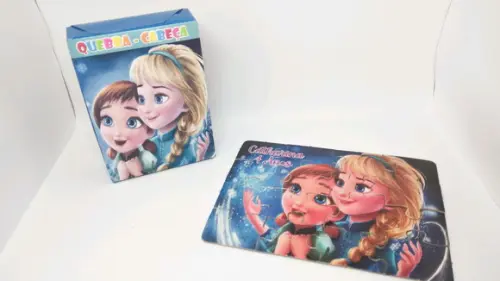 Quebra Cabeça c/Caixinha - Frozen