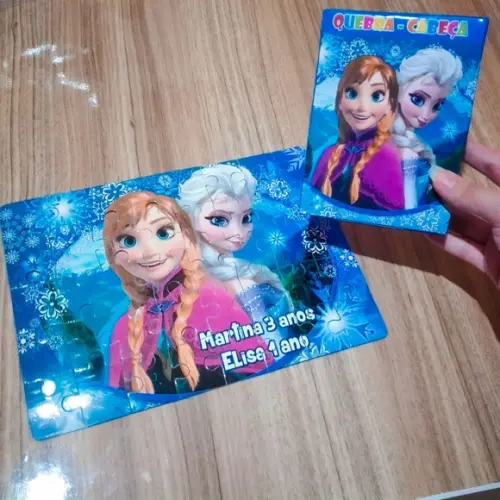 Quebra Cabeça C/caixinha - Frozen