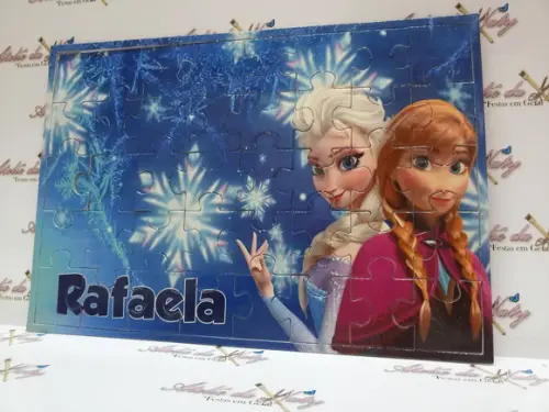 Quebra-Cabeça Personalizado - Frozen