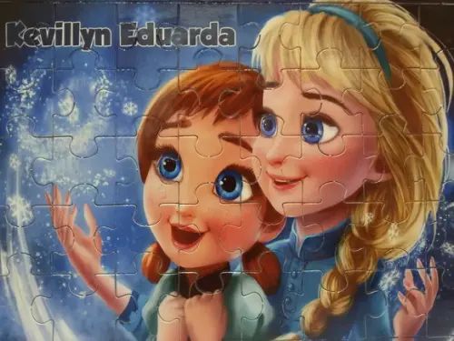 Quebra-Cabeça Personalizado - Frozen