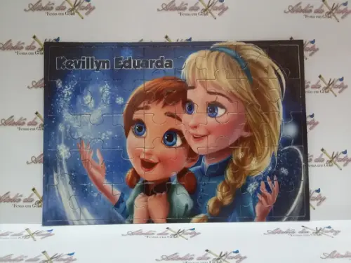 Quebra-Cabeça Personalizado - Frozen