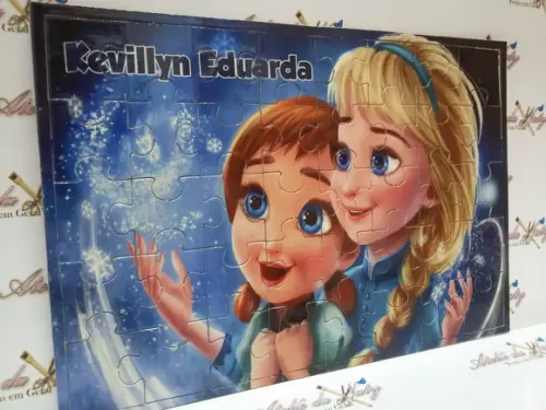 Quebra-Cabeça Personalizado - Frozen