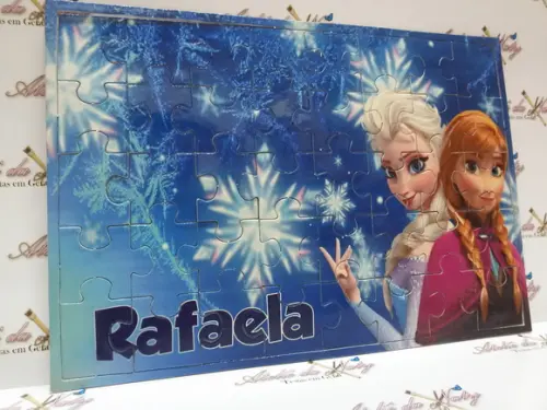 Quebra-Cabeça Personalizado - Frozen
