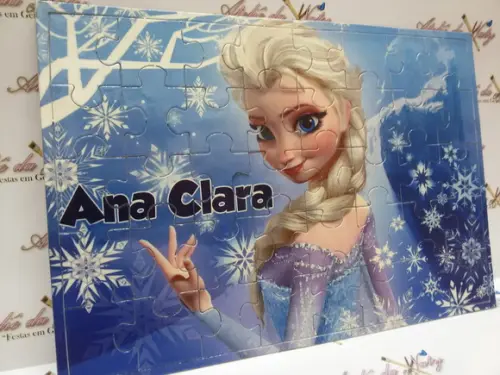Quebra-Cabeça Personalizado - Frozen