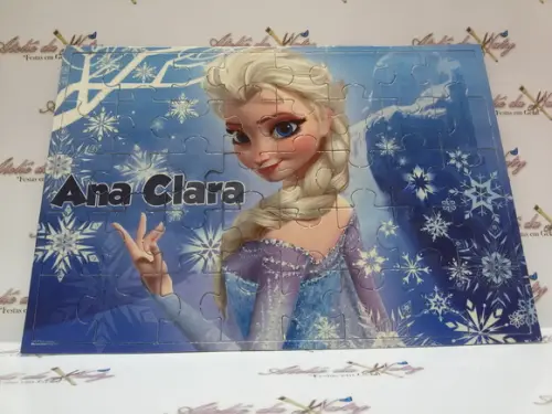 Quebra-Cabeça Personalizado - Frozen