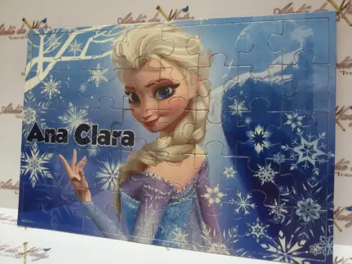 Quebra-Cabeça Personalizado - Frozen