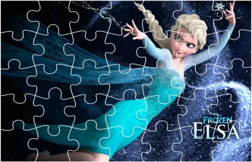 Quebra-Cabeça Personalizado - Frozen