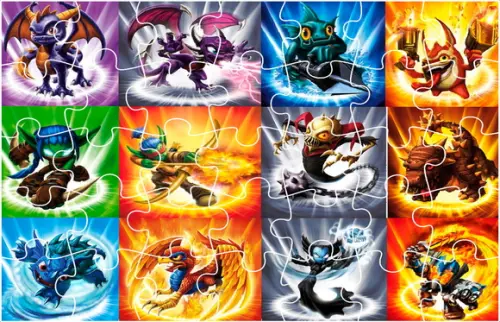 Quebra-cabeça Personalizado - Skylanders