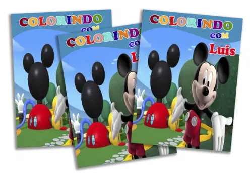 Revista personalizada - Casa do Mickey
