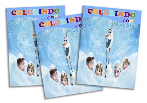 Revista personalizada - Frozen