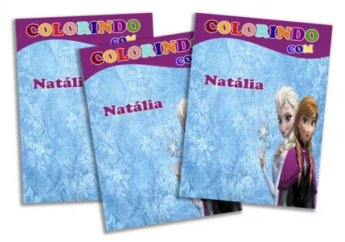 Revista personalizada - Frozen