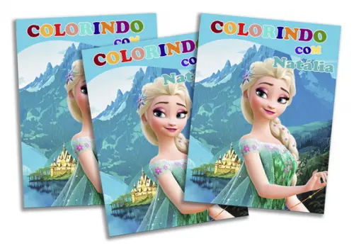 Revista personalizada - Frozen Fever