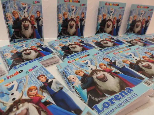 Revista personalizada - Frozen