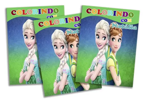 Revista personalizada - Frozen Fever