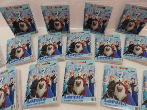 Revista personalizada - Frozen