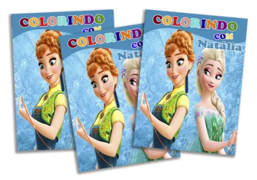 Revista personalizada - Frozen Fever