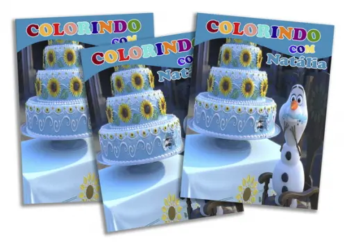 Revista personalizada - Frozen Fever