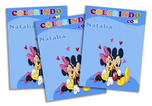 Revista personalizada - Mickey e Minnie