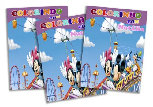 Revista personalizada - Mickey e Minnie