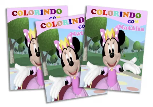 Revista personalizada - Minnie