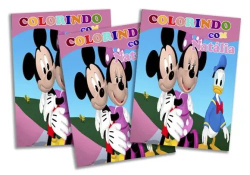 Revista personalizada - Mickey e Minnie