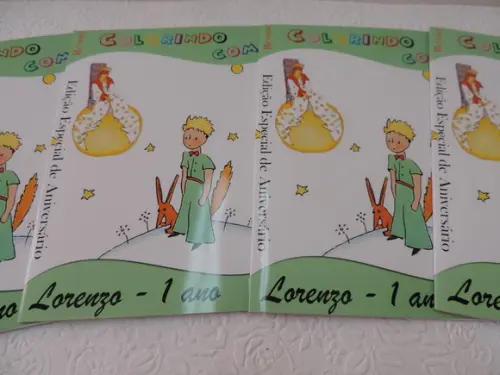 Revista personalizada - Pequeno Principe