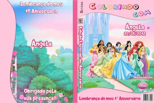 Revista personalizada - Princesas