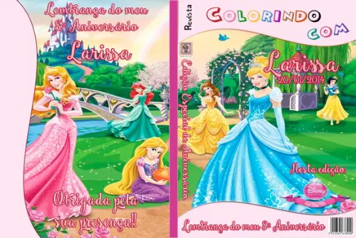 Revista personalizada - Princesas