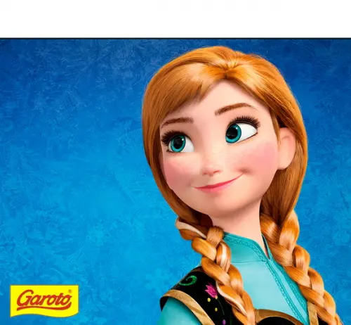 Rótulo Batom - Frozen
