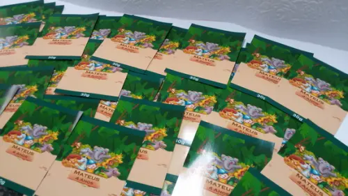 Rótulo Bisnaga de Brigadeiro - Safari