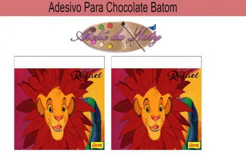 Rótulo p/ Batom - Guarda do Leão