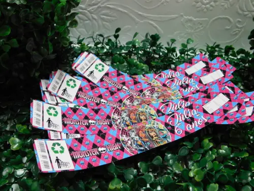 Rótulo para Água - Monster High