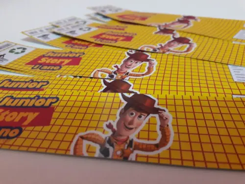 Rótulo para Água - Toy Story
