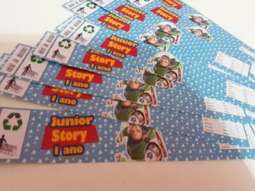 Rótulo para Água - Toy Story
