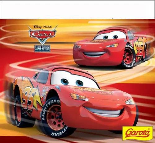 Rótulo para Batom Carros