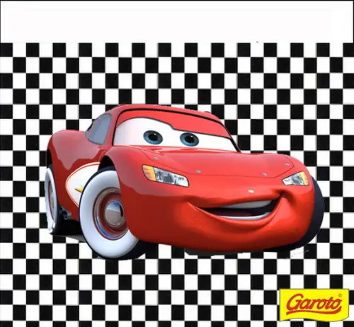 Rótulo para Batom Carros
