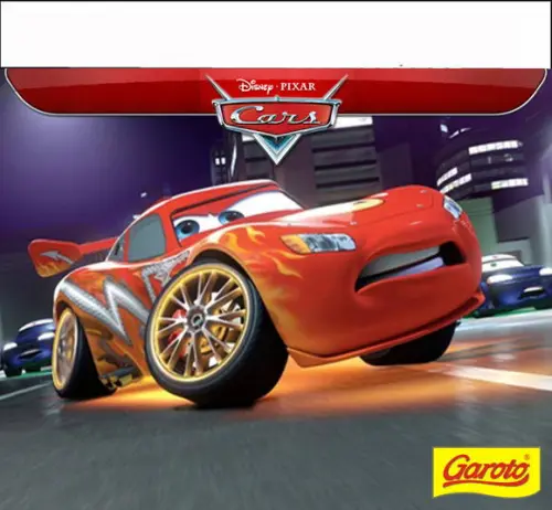 Rótulo para Batom Carros