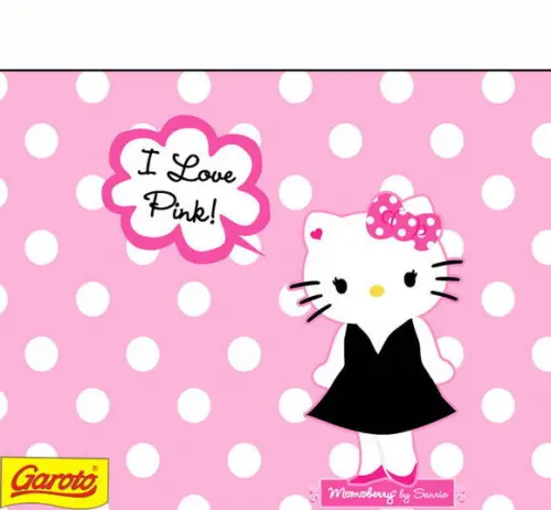 Rótulo para Batom Hello Kitty