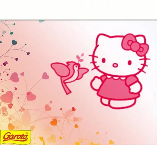 Rótulo para Batom Hello Kitty