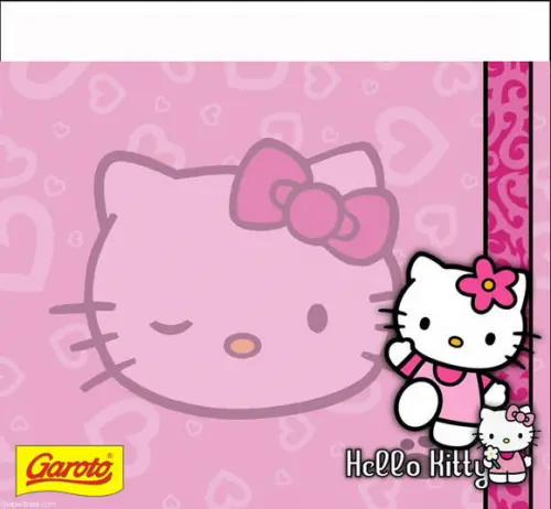 Rótulo para Batom Hello Kitty