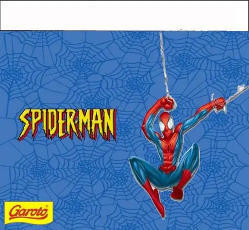 Rótulo para batom homem Aranha