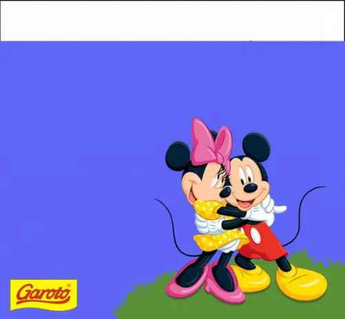 Rótulo para Batom Mickey e Minnie