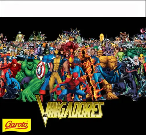 Rótulo para Batom Os Vingadores