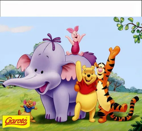 Rótulo para Batom Pooh