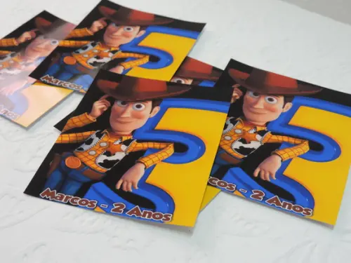 Rótulo para Bisnaga - Toy Story